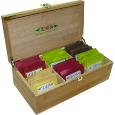 Wooden Gift Box of 48 sachets